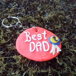 Best Dad key chain (personalized)